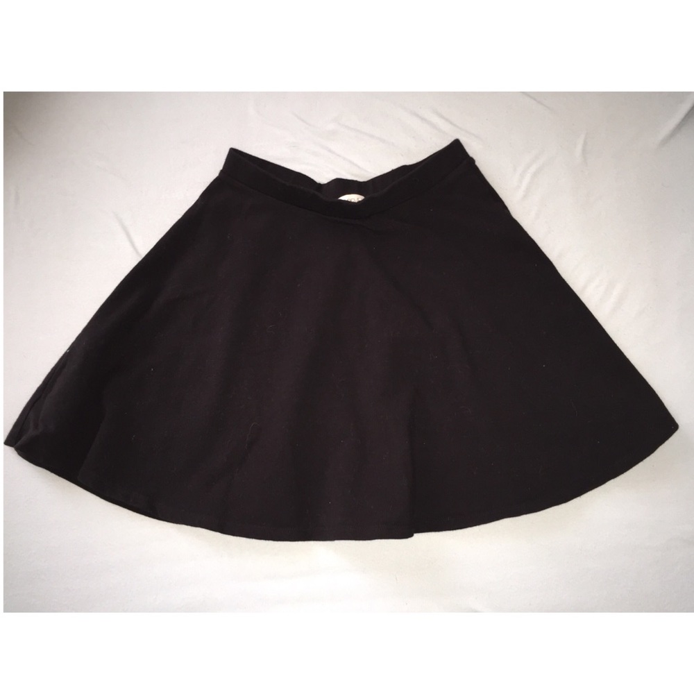 Black High Waisted Skirt